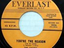 CHARTS 45 You're The Reason / I've Been Wondering VG++ Doo Wop ORIGINAL  w989
