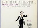 Andre Cluytens - RAVEL bolero - french CVB 913 - EX - lp