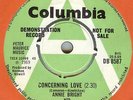 ANNIE BRIGHT*CONCERNING LOVE*SNEAKIN' UP ON YOU*DEMO*DANCER*HEAR BOTH SIDES