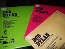 BOB DYLAN : A RARE BATCH OF LITTLE WHITE WONDER RARE 3LP SET JOKER ITALY