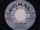 JOHNNY BURNETTE TRIO: Lonesome Train / I Just Found Out 45 (dj, #ol, damaged lb