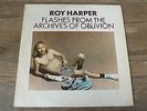 Roy Harper - Flashes From The Archives Of Oblivion 1974 UK LP with STICKER 