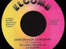 Rare 70's Modern Soul 45 WILLIAM C. BELTON Come On Back To Me Baby ELCOMB Hear