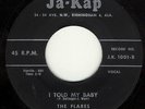 ALABAMA ROCKABILLY/TEEN 45 The Flares I Told My Baby September Love Ja-Kep HEAR