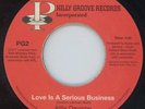 NORTHERN SOUL - ALFIE DAVISON -LOVE IS A SERIOUS BUSINESS - PHILLY GROOVE  UK RI
