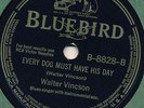 WALTER VINCSON OF MISSISSIPPI SHEIKS BLUEBIRD 8828 BLUES 78 RPM RECORD E