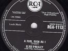 RARE ELVIS PRESLEY 78 