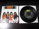 KISS Tears are Falling Japan Promo Label Vinyl 7 inch Single 7
