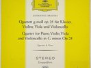 QUARTETTO DI ROMA BRAHMS PIANO QUARTET OP.25 DGG RED STEREO TULIP SLPM 138014 NM