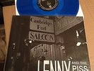 LENNY AND THE PISS POOR BOYS cambridge port saloon LP blue vinyl #SHR /300