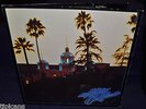 THE EAGLES VERY RARE NM LP HOTEL CALIFORNIA 1976 GERMAN 1ST PRESS W/POSTER OOP