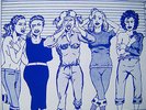 GREAT RAYMOND PETTIBON ART COVER 7” BLACK FLAG