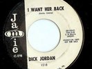 Dick Jordan: I Want Her Back  Popcorn/ Mod/ Northern Soul