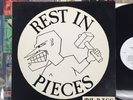 REST IN PIECES My Rage LP One Step Ahead Original '87 Insert KBD Punk sxe