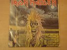 iron maiden firt album lp signed by band