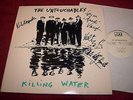 THE UNTOUCHABLES KILLING WATER RST LP + AUTOGRAMME 
