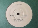 THE CHIFFONS - ONE FINE DAY - AUS. WHITE LABEL TEST 45