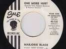Northern Soul 45 - Marjorie Black - One More Hurt - Sue - VG+ mp3