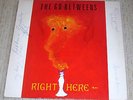 THE GO BETWEENS - RIGHT HERE rare SIGNED / FULLY AUTOGRAPHED 12