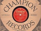 Champion 40054 WINGY MANONE Up The Country GENNETT 78 rpm 1930 E-/E New Orleans
