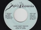 Modern Soul Boogie 45 - Vicki R Long - I Just Can't Decide - Spark - mp3 - rare