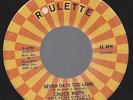 Chuck Wood Seven Days Too Long 45 HEAR '67 Northern Soul Roulette R-4754 vg orig