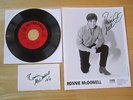 Ronnie McDowell 45rpm record The King Is Gone, plus 8