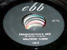 HORROR R&B POPCORN NORTHERN SOUL - HOLLYWOOD FLAMES - FRANKENSTEIN'S DEN- MINT