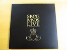 SIMPLE MINDS VINYL DOUBLE EMBOSSED ALBUM LIVE IN THE CITY OF LIGHTS WITH BOOKLET