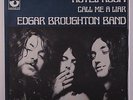 EDGAR BROUGHTON BAND: Hotel Room / Call Me A Liar 45 (France, PS no tab, few li