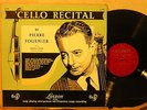 LONDON LL 700 FFRR PIERRE FOURNIER Cello RECITAL Ernest  Lush UK VG++ TO NM