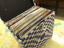 Vintage PLATTER PAK record case #3   w/50+ Northern Soul/Funk/R&B 45 RPMs