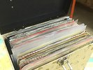 Vintage PLATTER PAK record case   w/50+ ELVIS PRESLEY (pic sleeve) 45 RPMs/EP