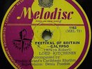 LORD KITCHENER - Festival Of Britain / London Is The Place For Me .. 1951 78rpm