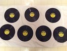 7 Rock & Roll 78 RPM Re-Issue Vinyl Records on Prime Label - Jukebox Classics
