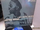 LAST NIGHT BLUES LIGHTNIN' HOPKINS WITH SONNY TERRY LP BV 1029 PRESTIGE RVG