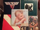 Van Halen 5 Different LP Record Albums - Van Halen II, Diver Down, 1984 + 2 more