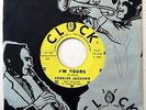 CHARLES CHUCK JACKSON 45 I'm Yours / Hula Lula NEAR MINT Soul RARE SLEEVE  w1054