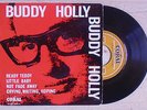 BUDDY HOLLY,Ready teddy.CORAL RAREST FRENCH EP.with languette.Rock and Roll