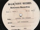 Ray Peterson RARE TEEN TEST PRESSING 45 (M-G-M/Verve K-13299) Across The Street
