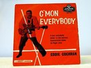 Eddie Cochran  7 inch vinyl record 45rpm EP 50's Rock ' Roll classic