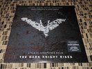 The Dark Knight Rises Soundtrack Hans Zimmer Blue and White Swirl Lp Sealed