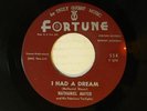 Nathaniel Mayer 45 I HAD A DREAM / I'M NOT GONNA CRY    Fortune VG++