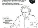 LP Stokowski: Wagner 1931-1932 Bell Laboratories 