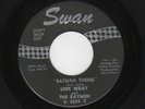 HOT ROCK & ROLL INSTRUMENTAL-LINK WRAY-SWAN 4244-BATMAN THEME/ALONE-LISTEN