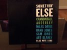 Cannonball Adderley Somethin' Else Blue Note 1595 63rd RVG EAR DG LP no 