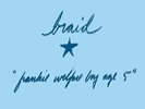 Frankie Welfare Boy Age Five - 2 DISC SET - Braid (2010, Vinyl New)