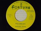 Nathaniel Mayer + Dynamics 45 A PLACE I KNOW / DON'T COME BACK   Fortune VG+