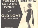 MARY WELLS--MOTOWN PICTURE SLEEVE + 45--(U BEAT ME TO THE PUNCH)--PS--PIC--SLV