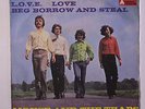 MOUSE & THE TRAPS: L.o.v.e. Love / Beg Borrow And Steal 45 (Germany, textured c